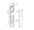 KitchenAid KSSP42QMS03 freezer door parts diagram