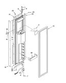 Freezer door parts
