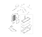 KitchenAid KSSP42QMS03 lower unit and tube parts diagram