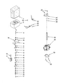 Motor and ice container parts