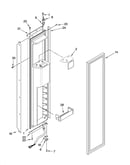 Freezer door parts