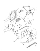 Dispenser and front parts