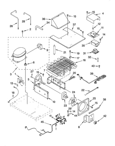 Upper unit parts