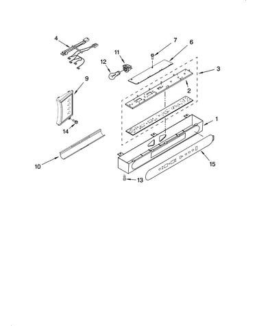 Control panel parts