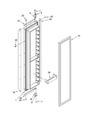 Freezer door parts