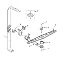 Upper wash and rinse parts