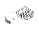Lower rack parts