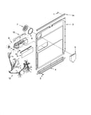 Door and latch parts