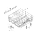 Upper rack and track parts