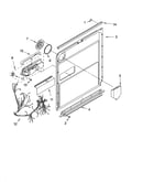 Door and latch parts