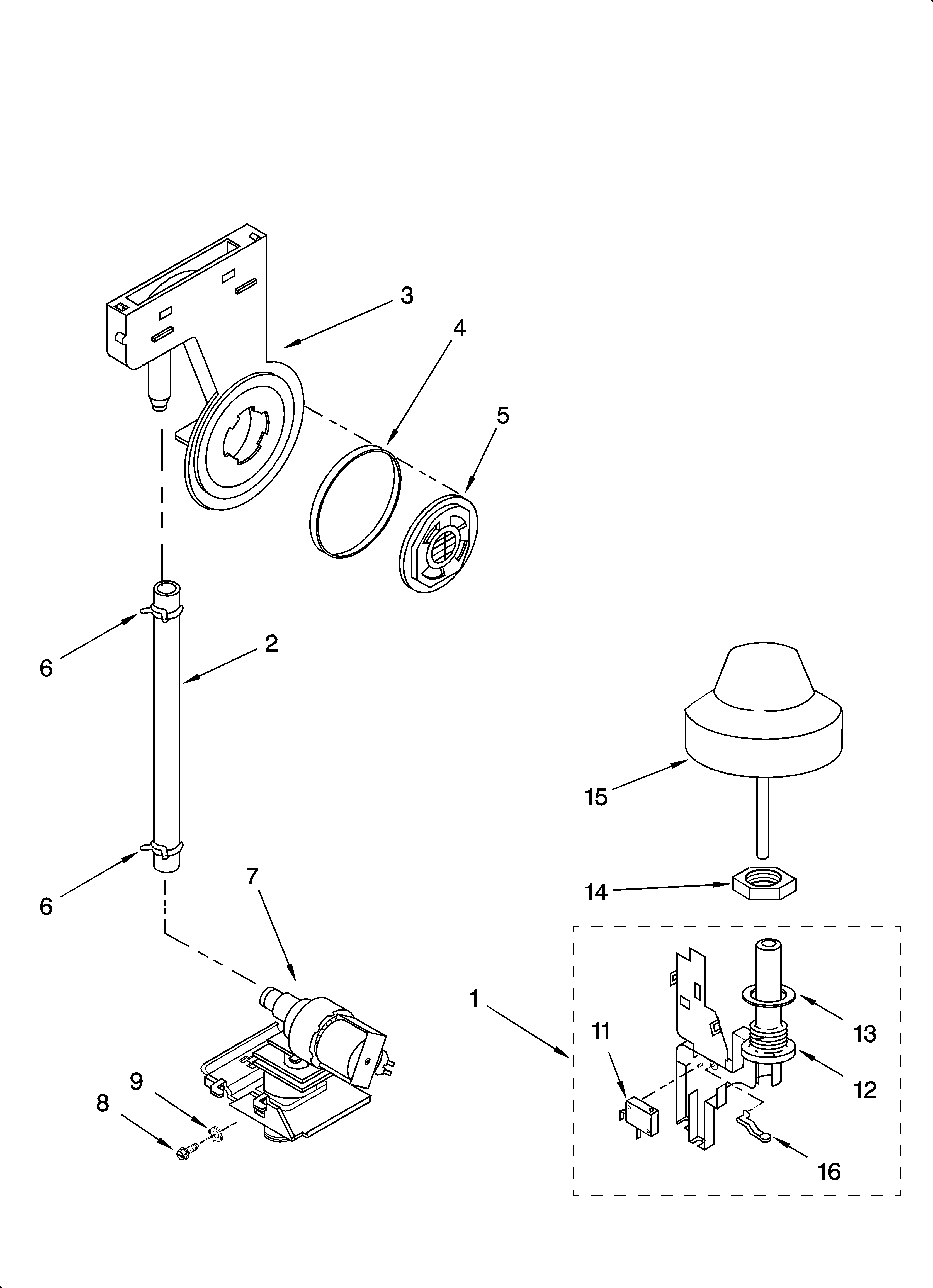 FILL AND OVERFILL PARTS