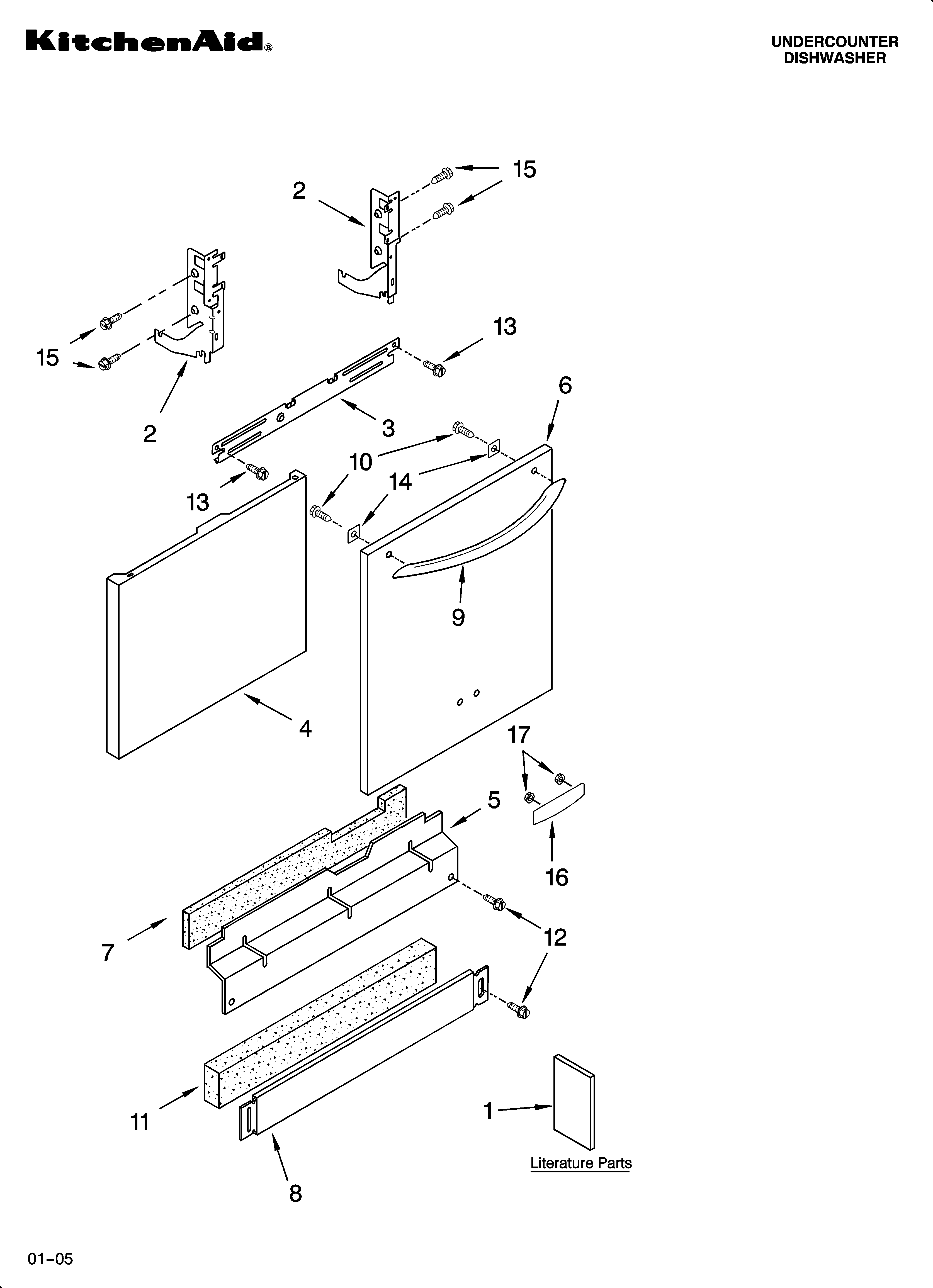 Door and panel parts