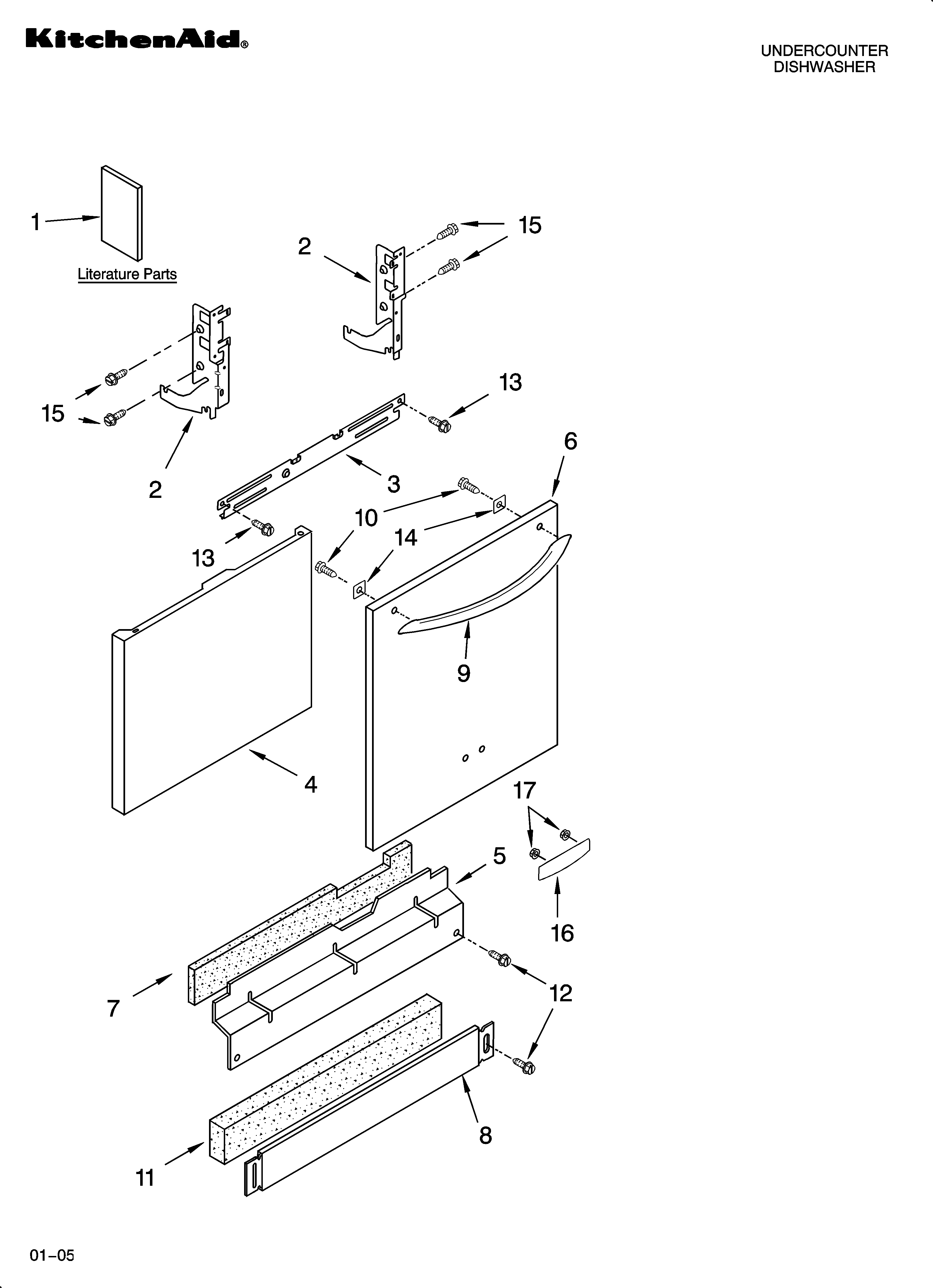 Door and panel parts