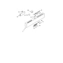 KitchenAid KUDS01FLSS3 control panel parts diagram