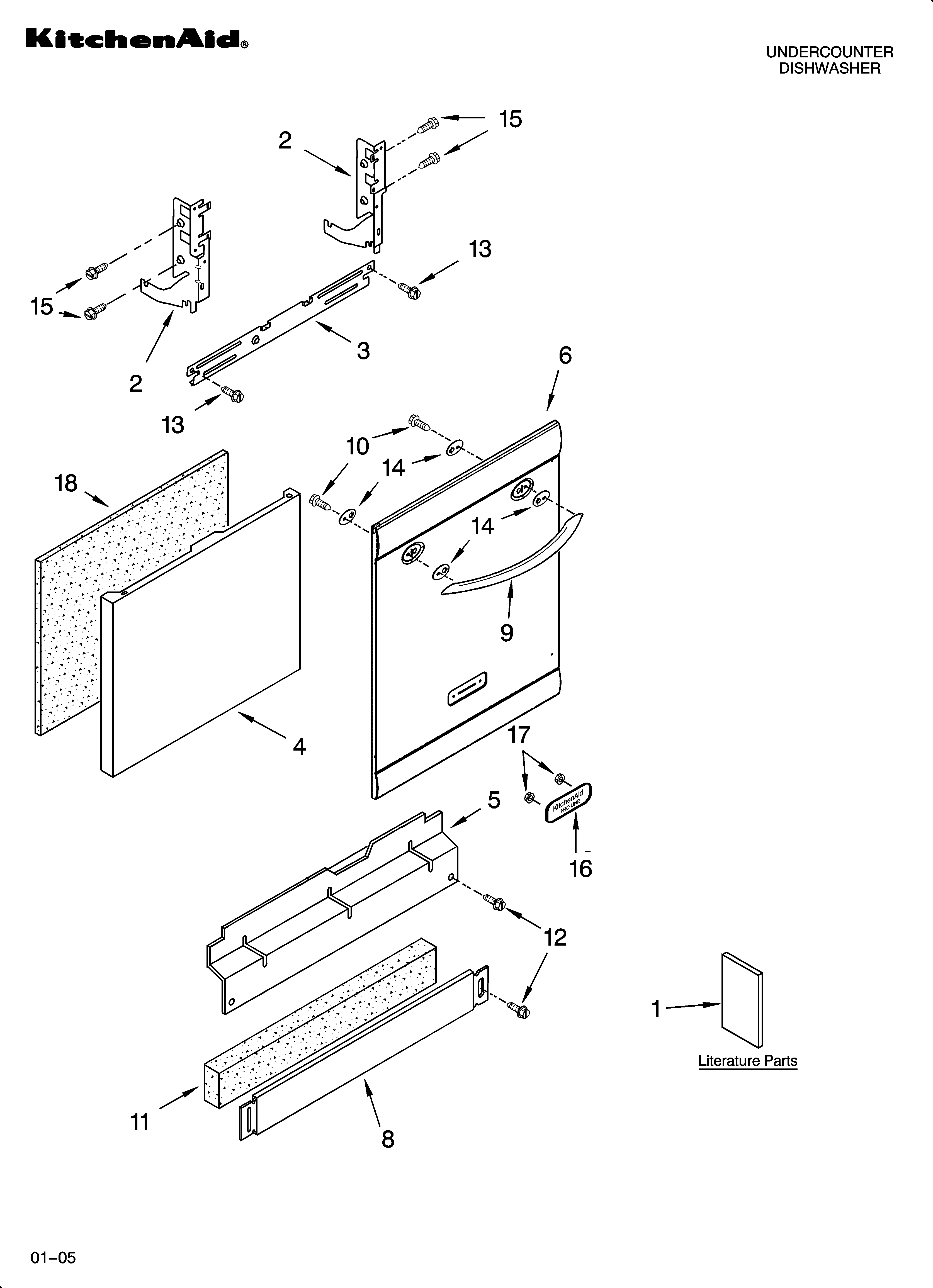 Door and panel parts