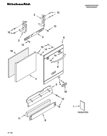 Door and panel parts