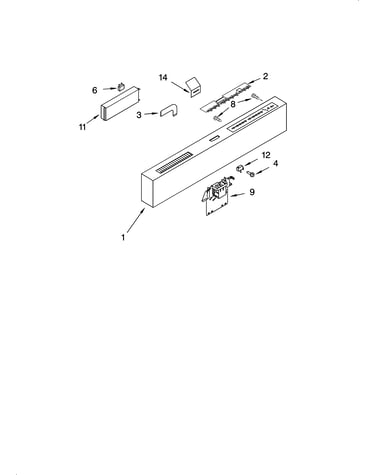 Control panel parts