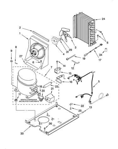 Unit parts, optional parts
