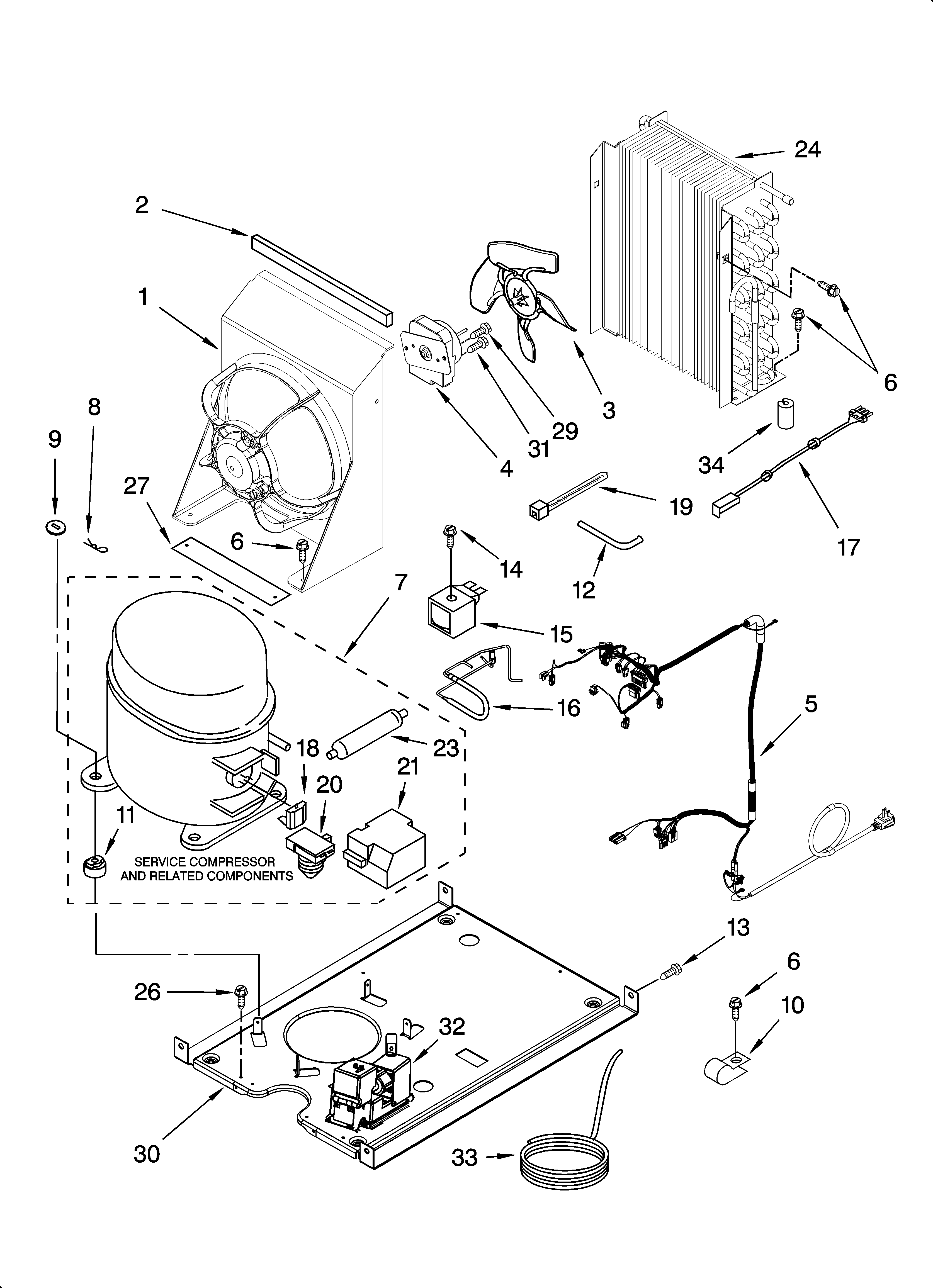 Unit parts, optional parts