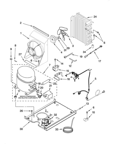 Unit parts, optional parts