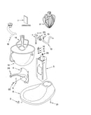 Base and pedestal unit, optional parts