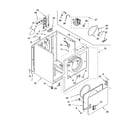 Whirlpool LER5634LQ0 cabinet parts diagram
