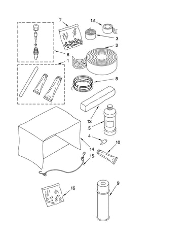 Optional  parts (not included)