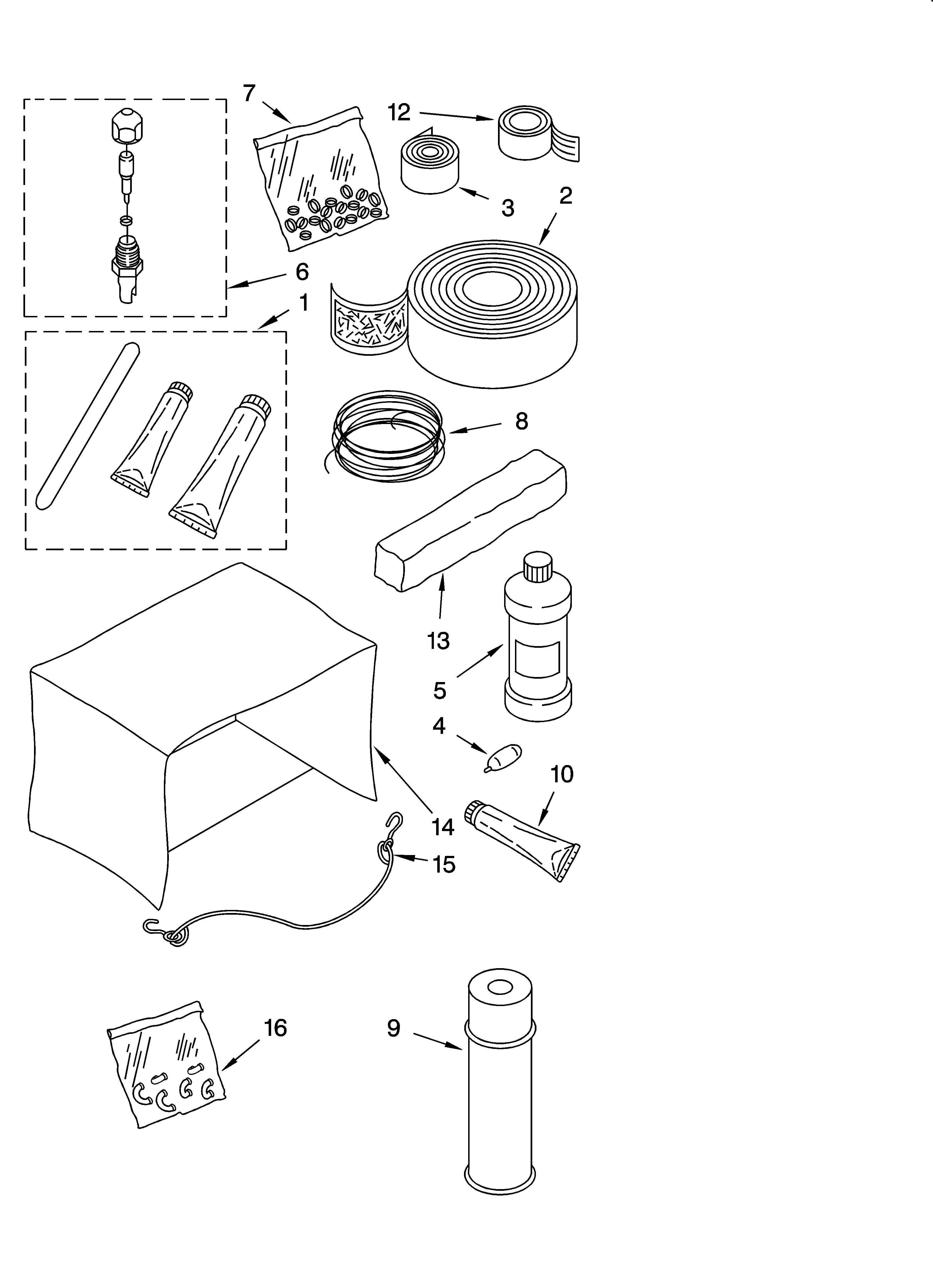 OPTIONAL  PARTS (NOT INCLUDED)