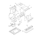 Whirlpool MACQ122XK1 air flow and control parts diagram