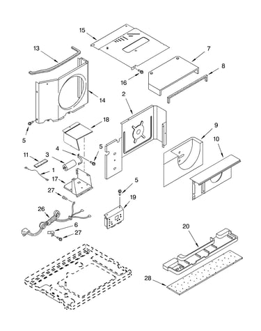 Air flow and control parts