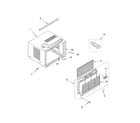 Whirlpool MACQ122XK1 cabinet parts diagram