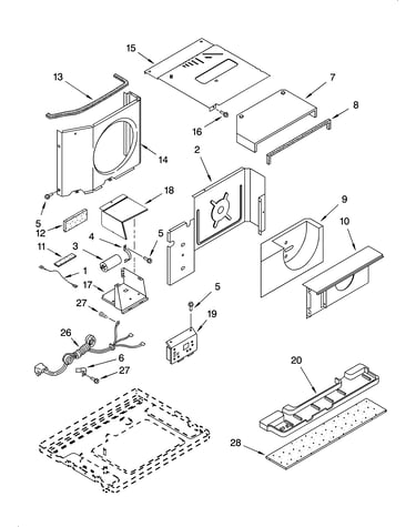 Air flow and control parts