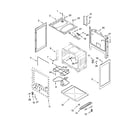Whirlpool RF110AXST1 chassis parts diagram