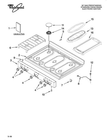 Cooktop parts