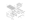 Whirlpool SF216LXSM0 oven & broiler parts diagram