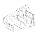 Door parts, optional parts (not included)