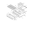 Whirlpool SF315PEPT2 oven & broiler parts diagram