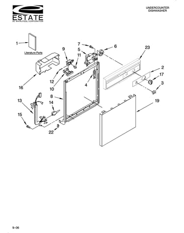 Frame and console parts