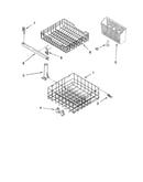 Dishrack parts, optional parts (not included)