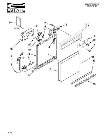 Frame and console parts