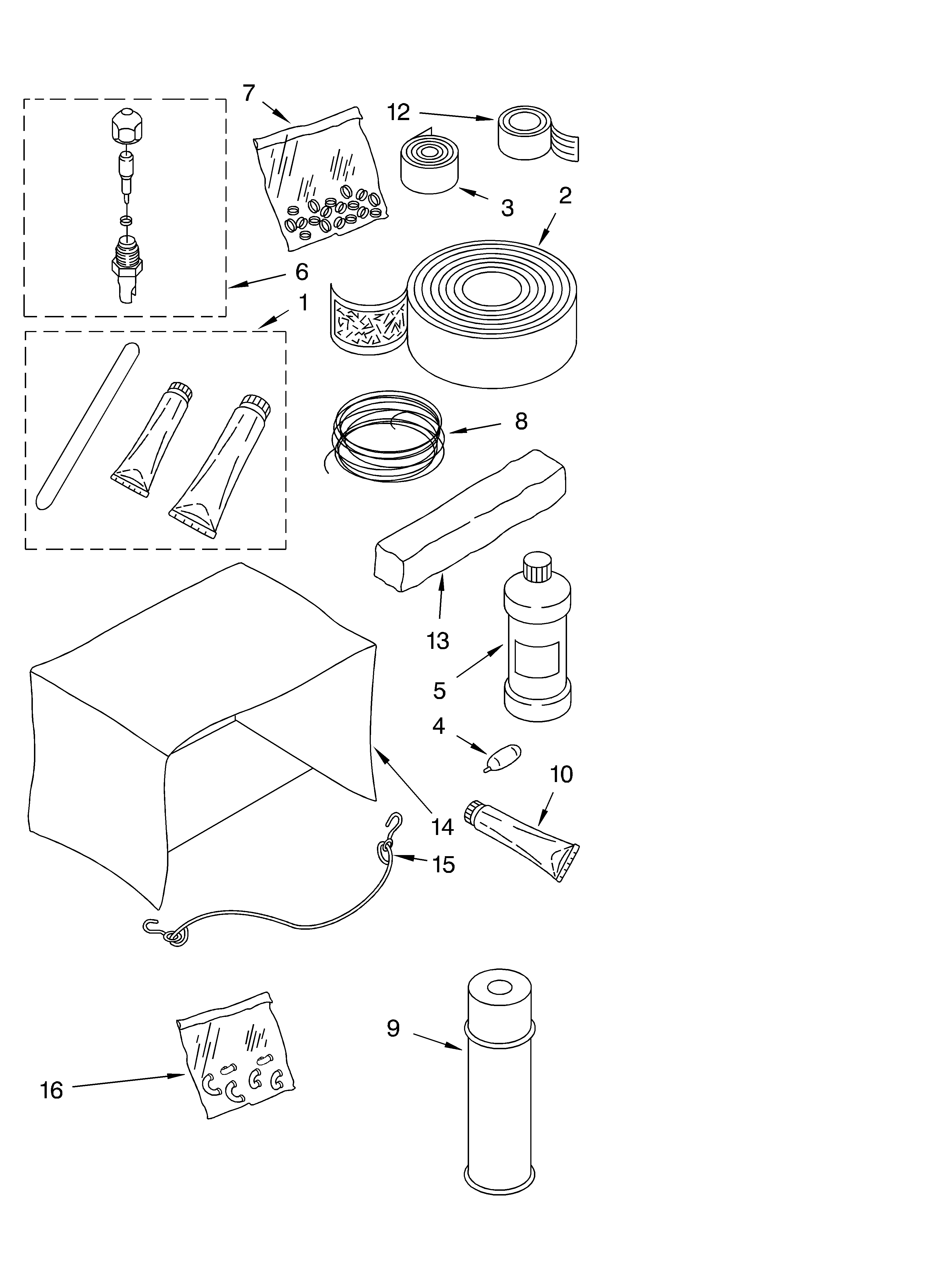 Optional  parts (not included)