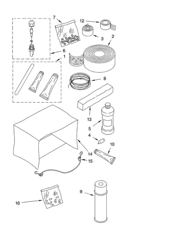 Optional  parts (not included)