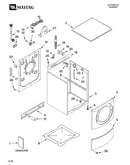 Top and cabinet parts