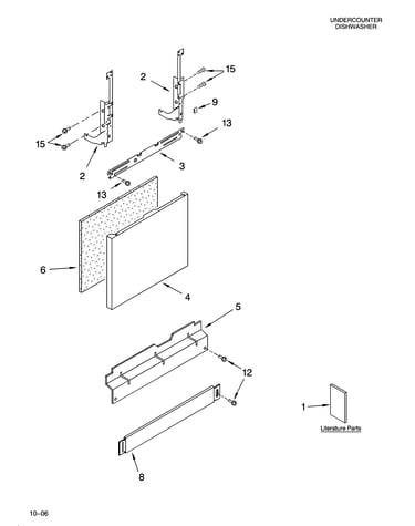 Door and panel parts