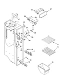 Freezer liner parts