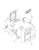 Dispenser front parts