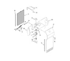 Whirlpool ES2FHAXSB01 air flow parts, optional parts (not included) diagram