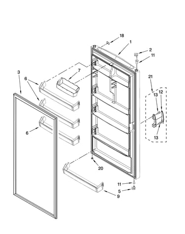 Door parts