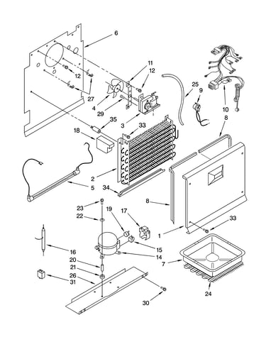 Unit parts, optional parts (not included)