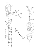 Motor and ice container parts